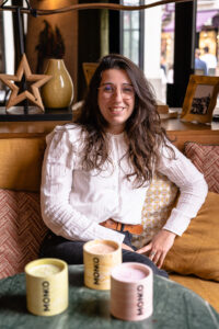 portrait créatrice bougie monko